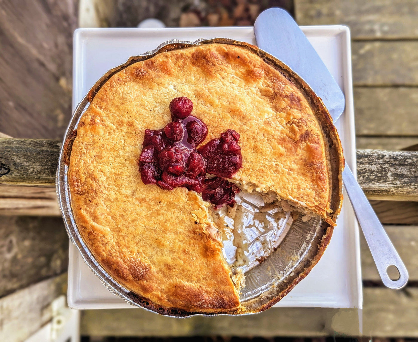 Thanksgiving Dinner Pot Pie